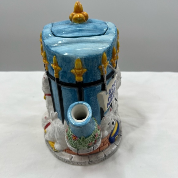 Annie Rowe The Leonardo Collection "Good Home Wanted" Tea Pot - Picture 6 of 12